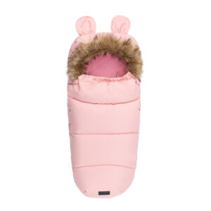 Husa carucior MoMi Footmuf Pink