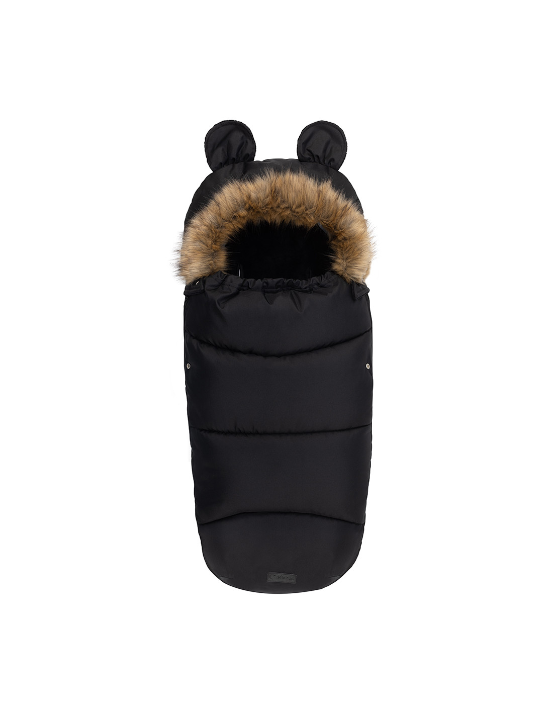 Husa carucior MoMi Footmuf Black