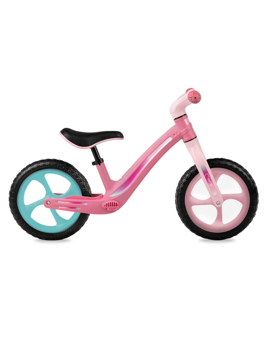 BICICLETA DE ECHILIBRU MoMi MIZO PINK - imagine 3