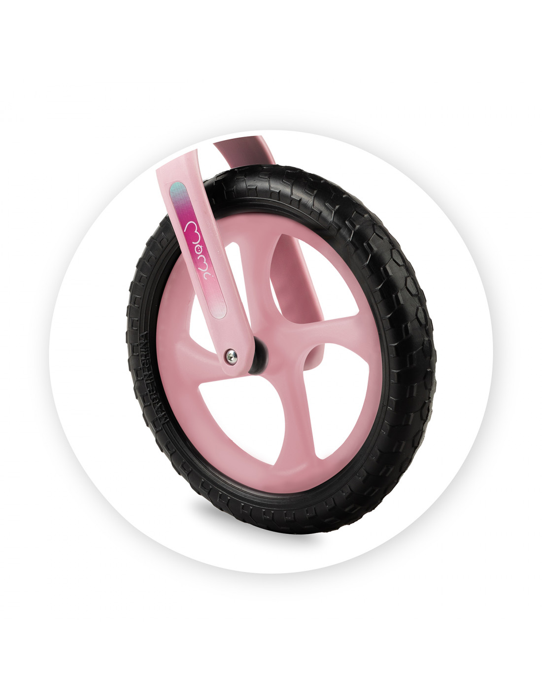 BICICLETA DE ECHILIBRU MoMi MIZO PINK - imagine 8