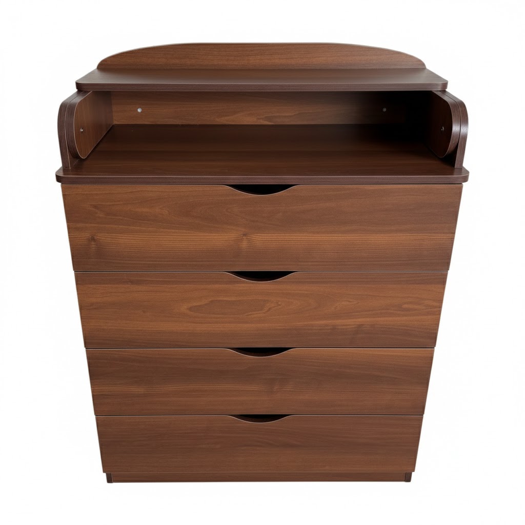 [:ru]Детский комод Eucalyptus Garry80 (DSK-G803) Орех[:ro]Comodă Eucalyptus Garry80 (DSK-G803) Nuc[:]