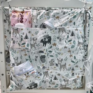 Комплект детской постели 8 элементов "Веселый Лес"  ментоловый Holala Kids - изображение 17
