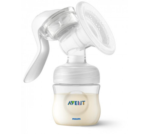 Avent Pompă de sân mecanică completă cu recipiente (3 buc.) - imagine 6