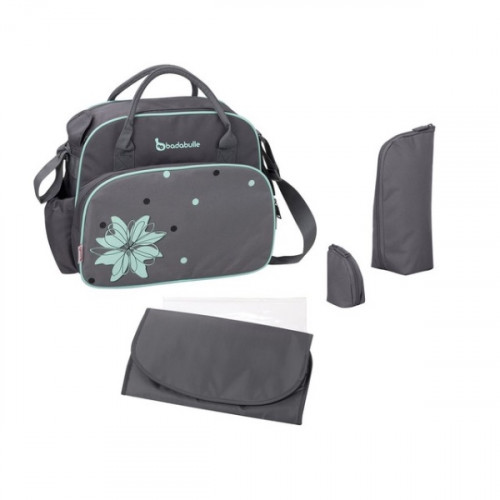 Сумка для родителей Badabulle Vintage grey/blue