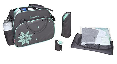 Сумка для родителей Badabulle Vintage grey/blue