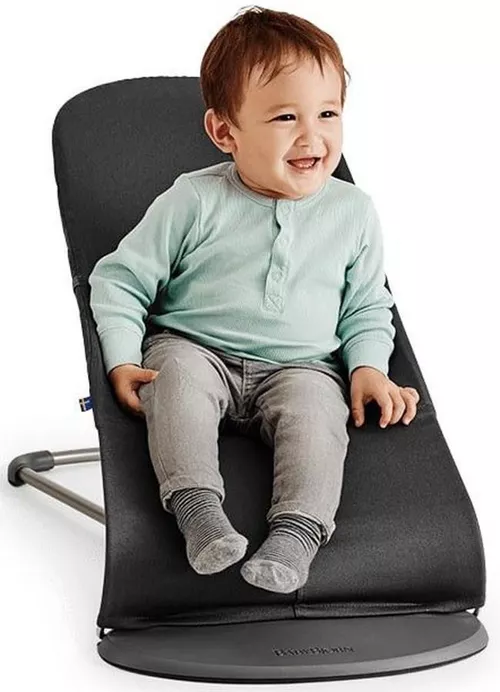 Кресло-шезлонг BabyBjorn Bliss Anthracite, Mesh (006013A) — изображение 3