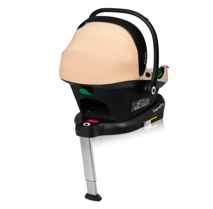Scoica auto Lionelo Astrid I-Size, 0-13 kg Bej - imagine 6