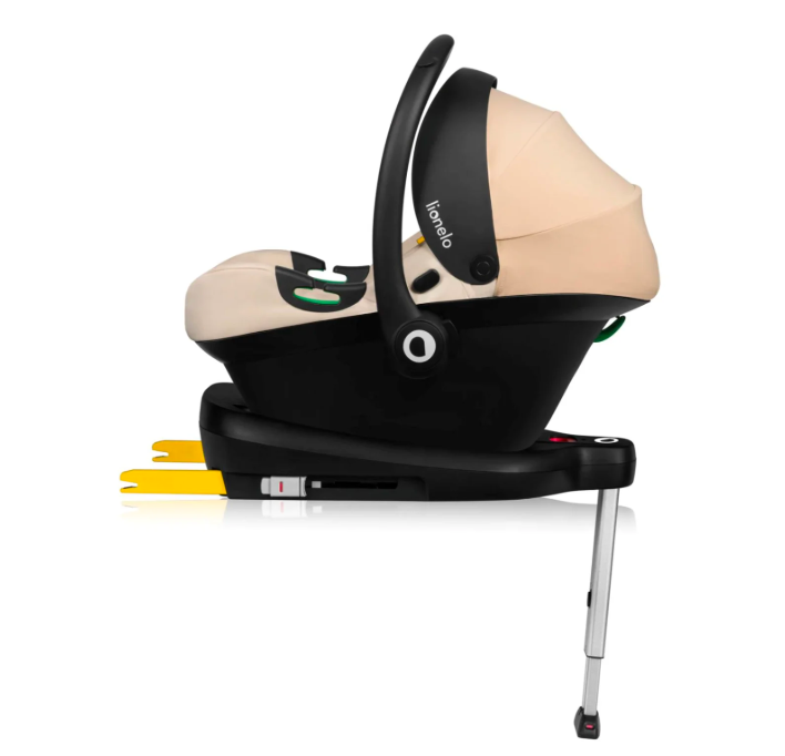 Scoica auto Lionelo Astrid I-Size, 0-13 kg Bej - imagine 8