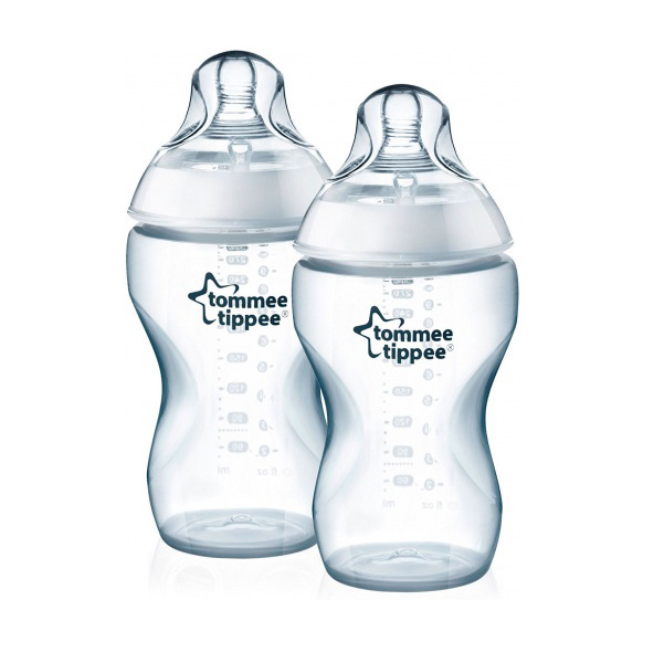 [:ru]Бутылочки для кормления 340 мл Tommee Tippee 2 шт.[:ro]Biberon pentru nou-născut 340 ml Tommee Tippee 2 buc.[:]