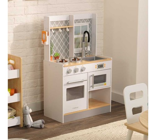 Bucătărie pentru copiii Wooden Play Kitchen - imagine 3