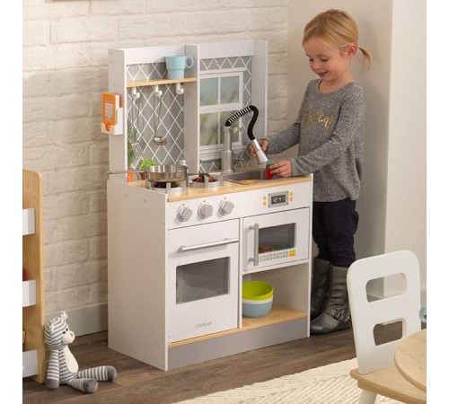 Bucătărie pentru copiii Wooden Play Kitchen - imagine 11