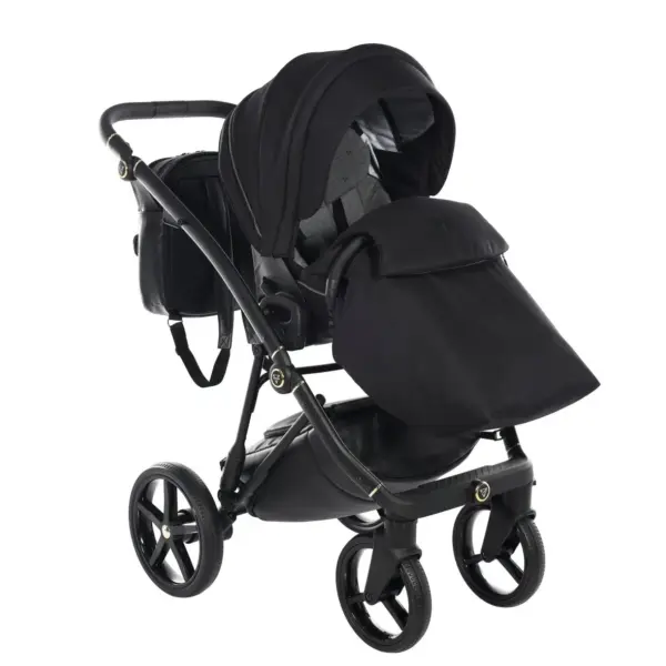 Коляска 2-в-1 Junama AIR TEX – 03 Black