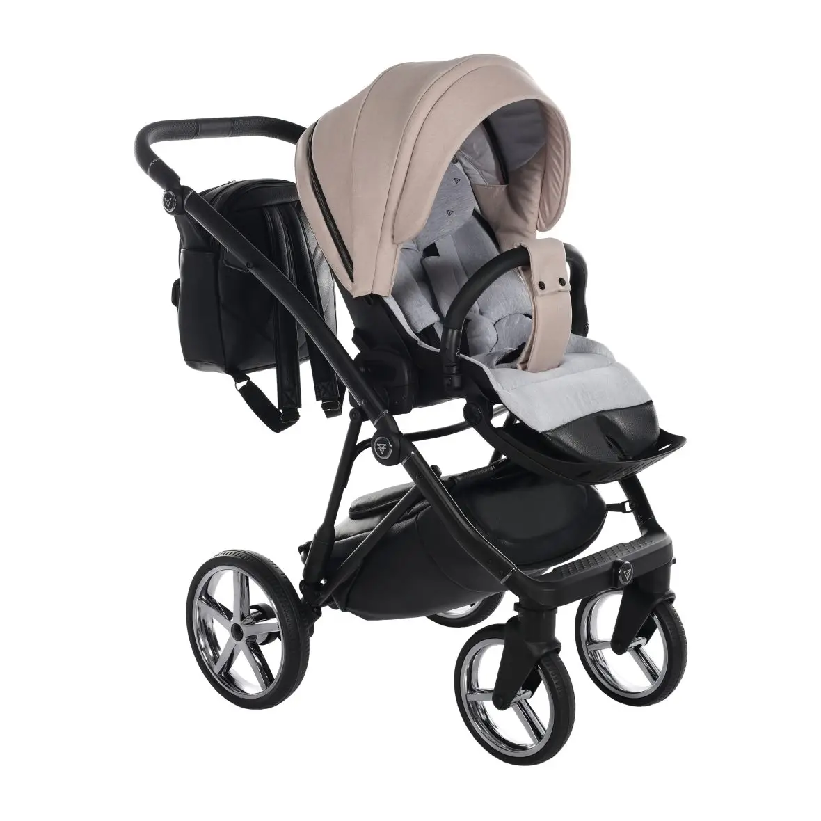 Коляска 2-в-1 Junama AIR TEX – 05 Beige — изображение 4