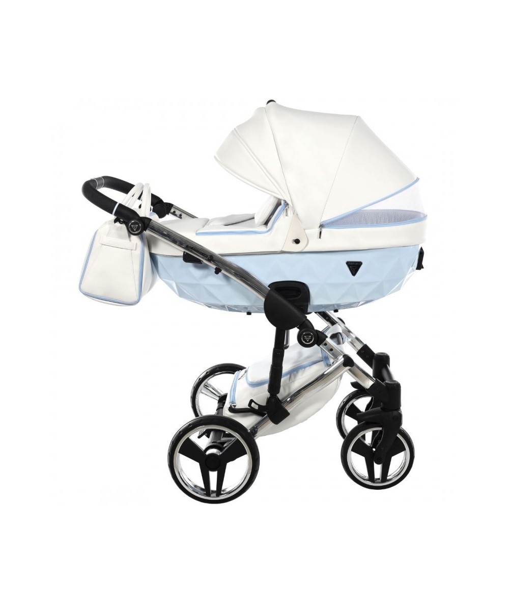 Коляска 2-в-1 Junama Candy – 02 Blue/White — изображение 7