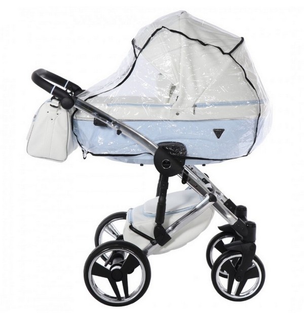 Коляска 2-в-1 Junama Candy – 02 Blue/White — изображение 4