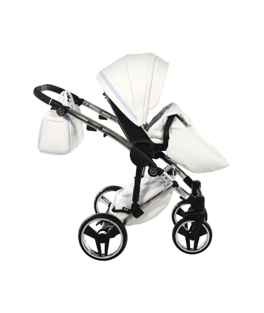Коляска 2-в-1 Junama Candy – 02 Blue/White — изображение 8