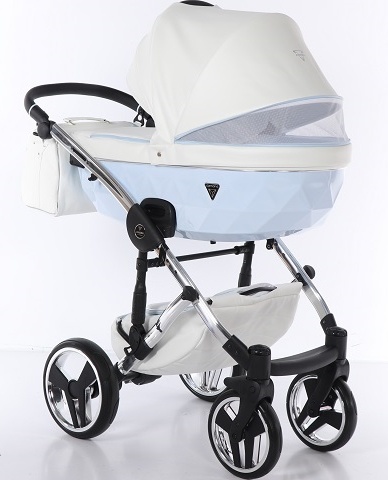 Коляска 2-в-1 Junama Candy – 02 Blue/White — изображение 6