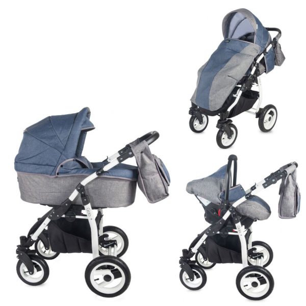 [:ru]Коляска 3 в 1 Coccolle Gioia Синий[:ro]Carucior 3 in 1 Coccolle Gioia Albastru[:]