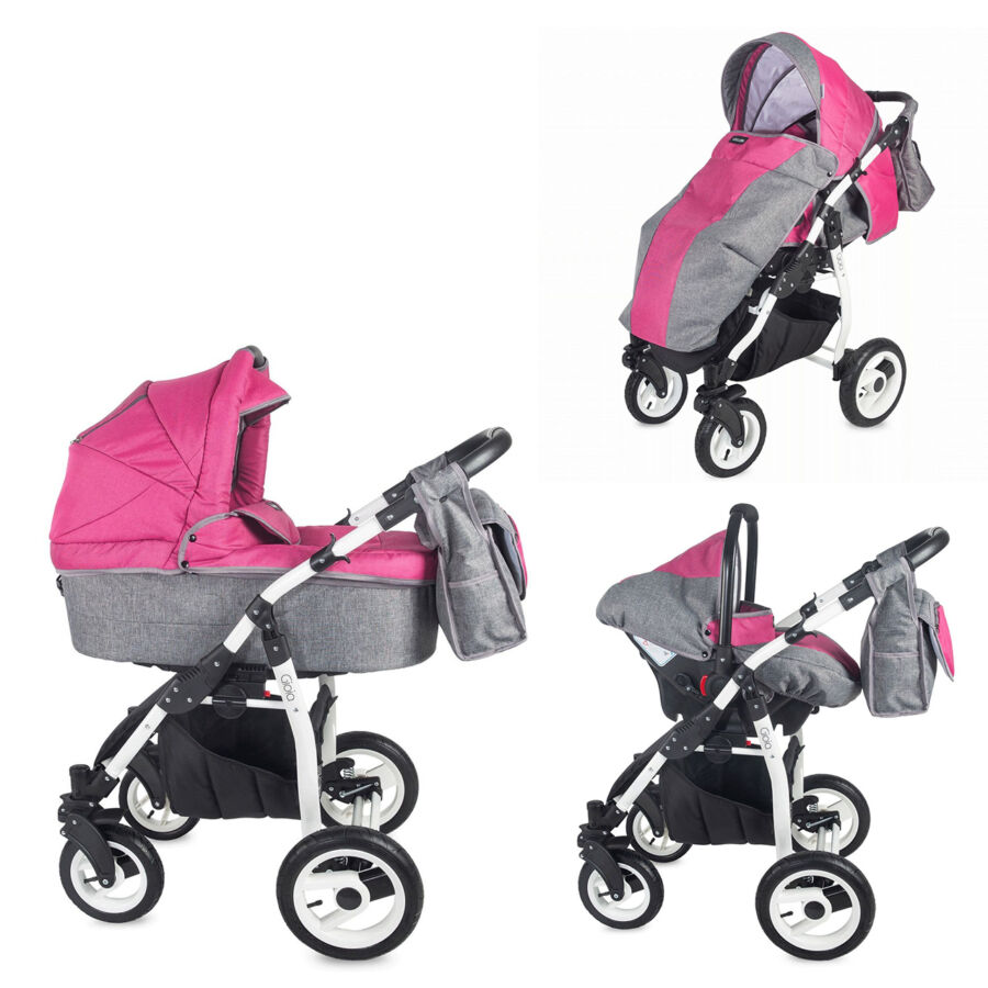 Carucior 3 in 1 Coccolle Gioia Violet
