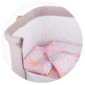 [:ru]Chipolino Постельное белье для колыбели "Pink sky" (4 ед.)[:ro]Chipolino Chipolino Lenjerie pentru leagăn "Pink sky" (4 buc.)[:]