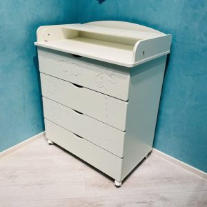 [:ru]Детский комод Jiraffe (700261) Белый[:ro]Comodă Jiraffe (700261) Alb[:]