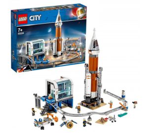 Lego City Конструктор "Космическая ракета и пункт управления запуском" (837 дет.)