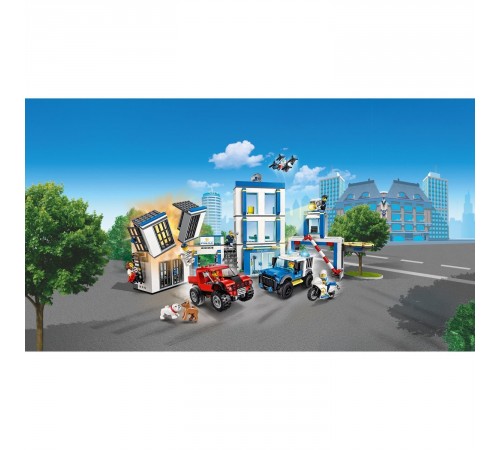 Lego City Конструктор "Полицейский участок" (743 дет.) — изображение 12