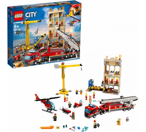 Lego City Constructor "Stația Centrală de Pompieri" (943 el.) - imagine 11