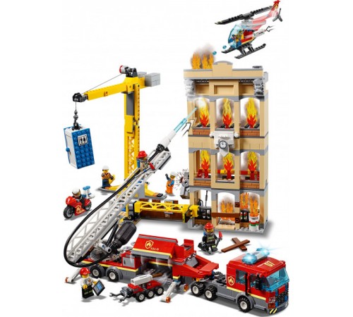 Lego City Constructor "Stația Centrală de Pompieri" (943 el.) - imagine 2