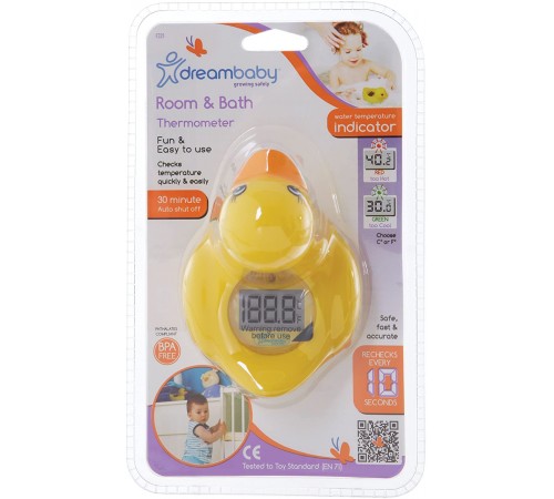 [:ru]DreamBaby Термометр для ванны "Уточка"[:ro]DreamBaby Termometru pentru baie "Rață"[:]