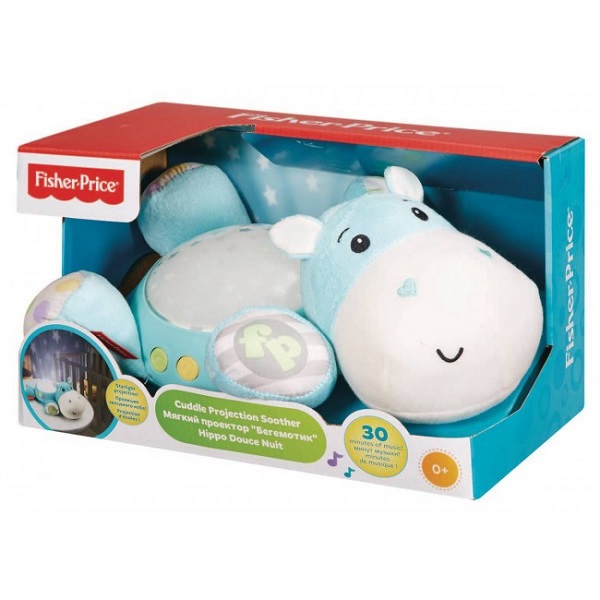 [:ru]Fisher-Price Музыкальный ночник-проектор Гиппопотам[:ro]Fisher-Price Proiector Muzical „Hipopotam”[:]