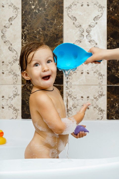 Ковшик для мытья головы Roxy Kids DINO SAFETY SCOOP, Зеленый (RBS-003-GR) — изображение 9