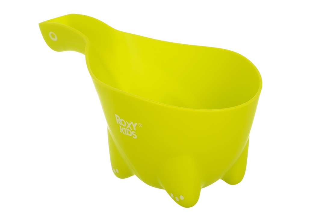 Ковшик для мытья головы Roxy Kids DINO SAFETY SCOOP, Зеленый (RBS-003-GR) — изображение 3