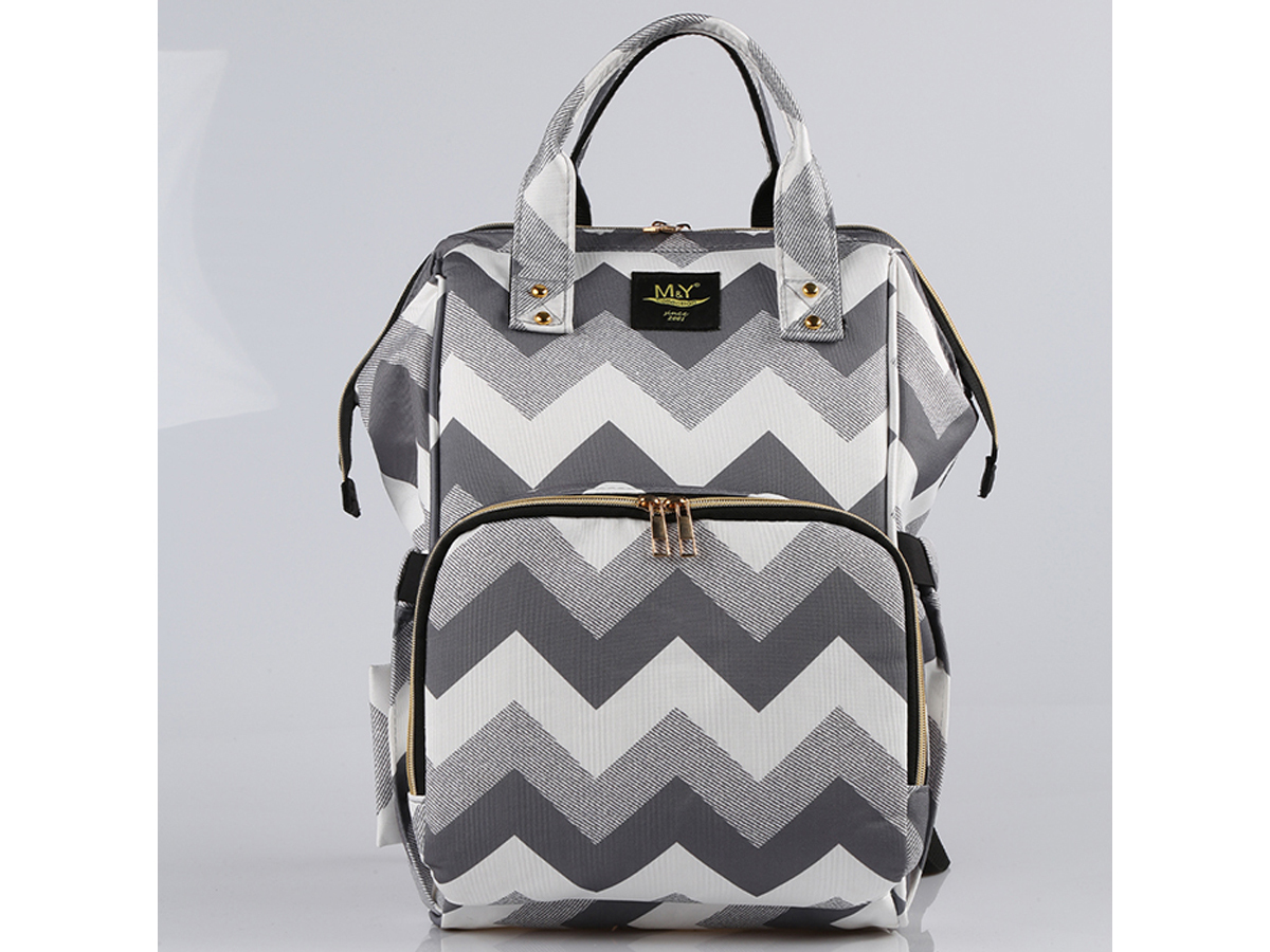 Ghiozdan valuri verzi M&Y Collection - imagine 7