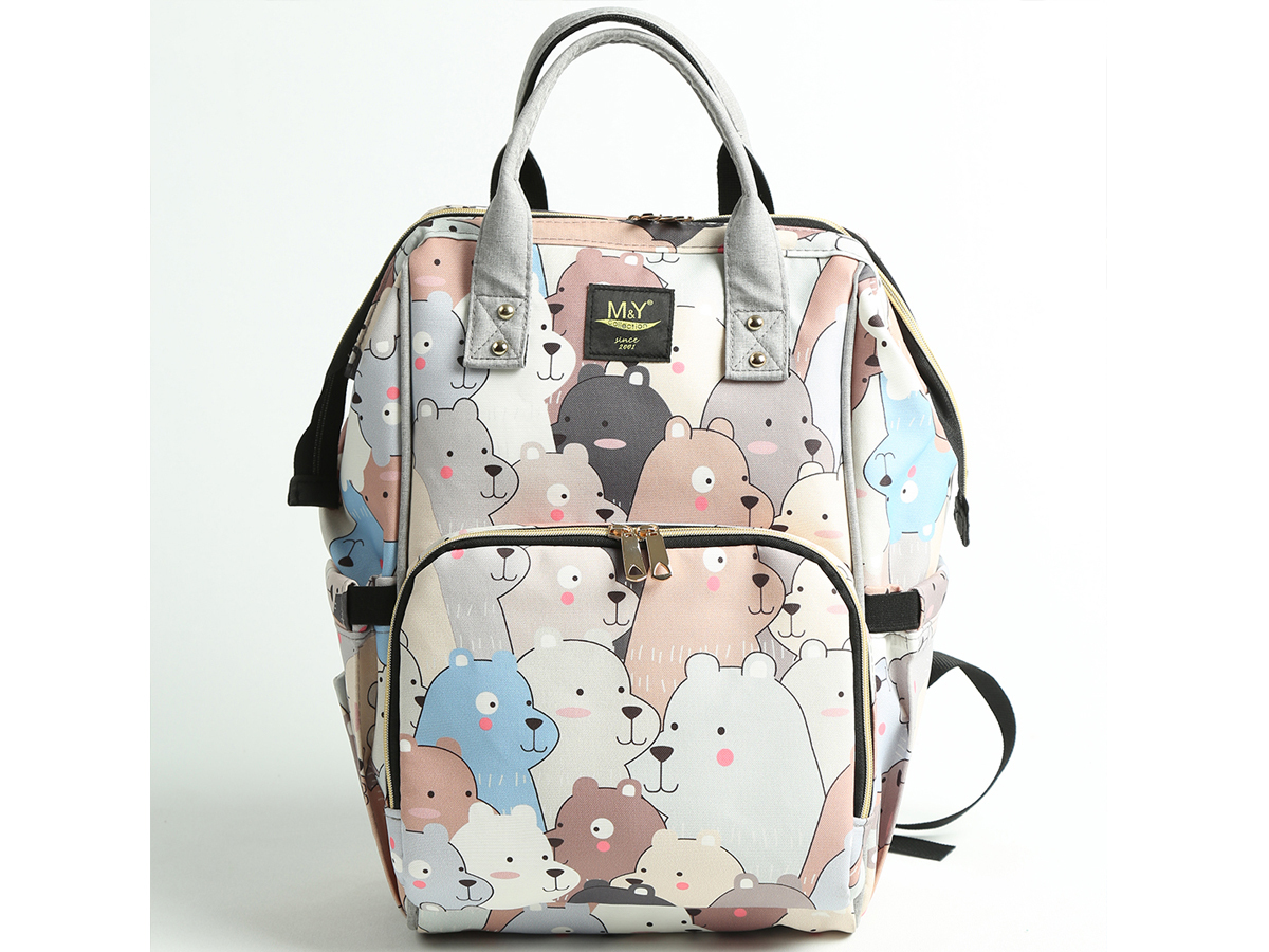 Ghiozdan valuri verzi M&Y Collection - imagine 6