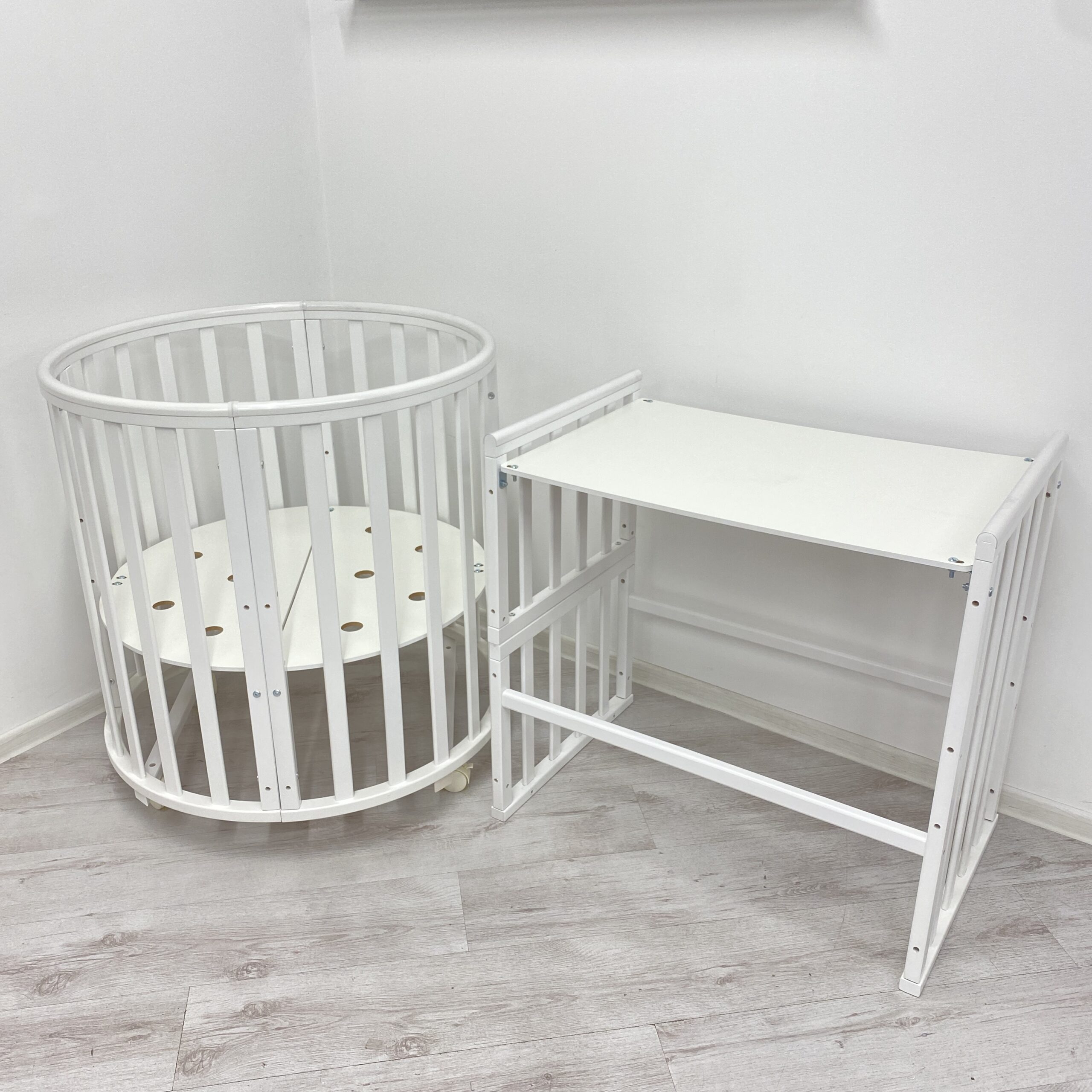Pătuc Oliver Gabriella Plus 6 în 1 Alb (1026) Resigilat - imagine 5
