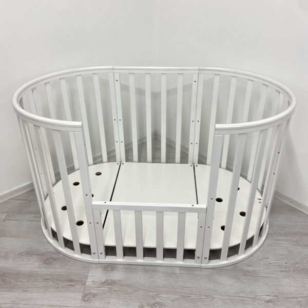 Детская кроватка Oliver Gabriella Plus 6 в 1 Белая (1026) Распакована