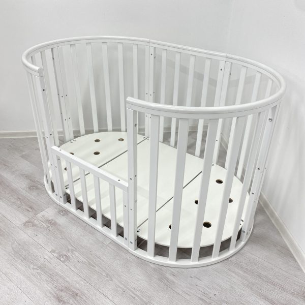 Детская кроватка Oliver Gabriella Plus 6 в 1 Белая (1026) Распакована