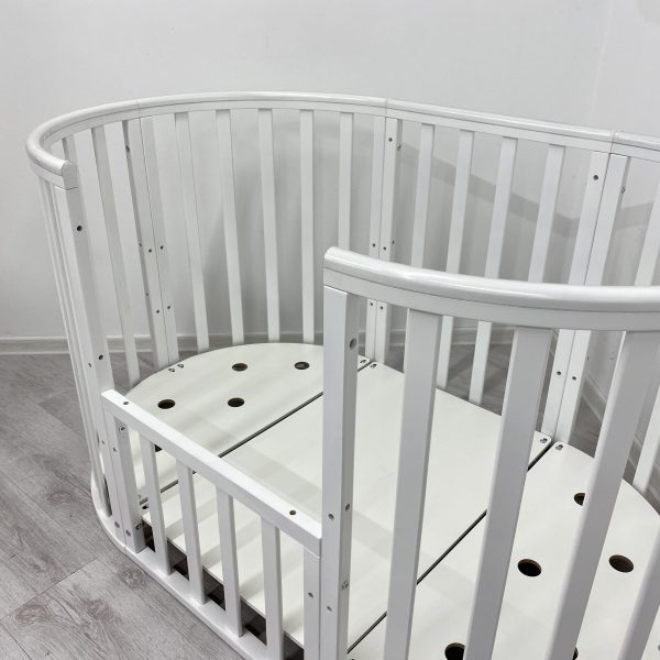 Детская кроватка Oliver Gabriella Plus 6 в 1 Белая (1026) Распакована
