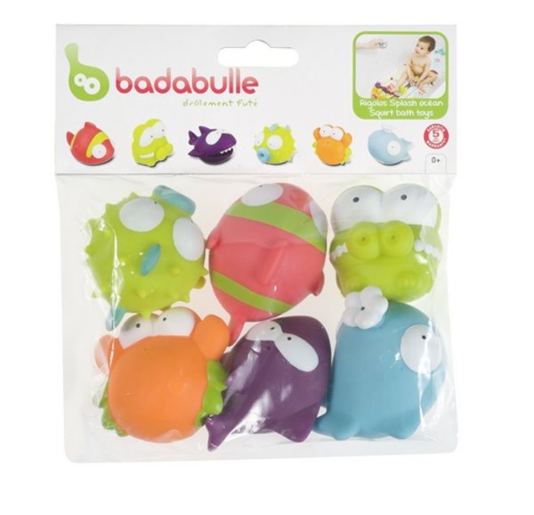 Jucarii pentru baita Badabulle Ocean, 6 buc. (B017005) - imagine 2