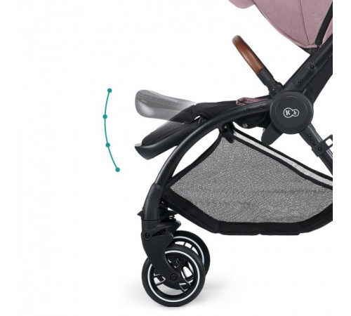 KinderKraft Cărucior 2-in-1 Evolution Cocoon marvelous pink - imagine 5