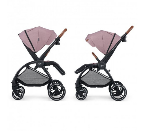 KinderKraft Cărucior 2-in-1 Evolution Cocoon marvelous pink - imagine 3