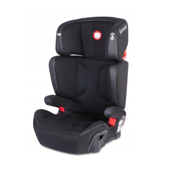 Автокресло 15-36 кг Lionelo Hugo Leather Black(PS)