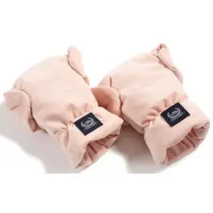 Manuși pentru carucior La Millou VELVET COLLECTION – Powder Pink Rafaello