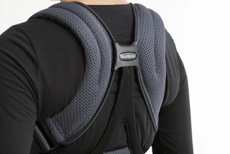 Анатомический мультифункциональный рюкзак-кенгуру BabyBjorn Move Sage Green, 3D Mesh - изображение 2