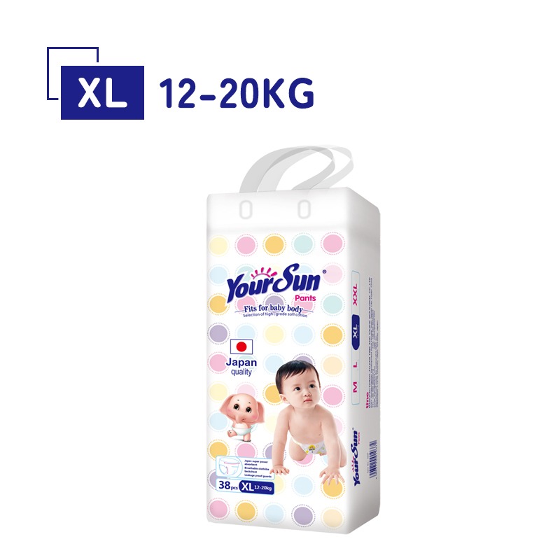 Scutece YOURSUN mărimea XXL, 15-20 kg, 20 buc. - imagine 1