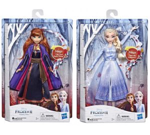 Păpușă care cântă "Frozen! 2 în sort.