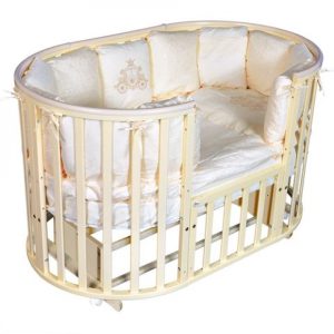[:ru]Кроватка Oliver Gabriella Plus 6 в 1 (1025) Слоновая кость[:ro]Pătuţ Oliver Gabriella Plus 6 în 1 (1025) Bej[:]
