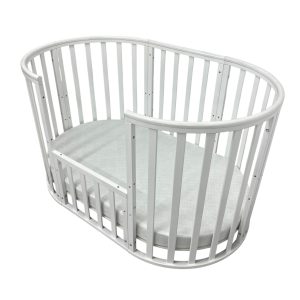Детская кроватка Oliver Gabriella Plus 6 в 1 Белая (1026) Распакована - изображение 2