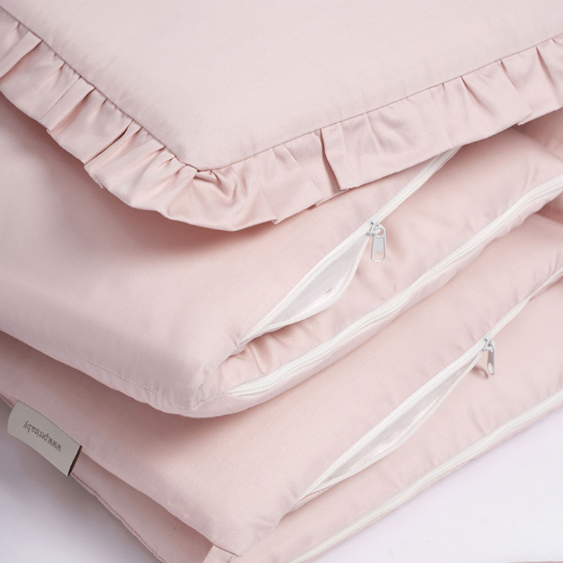 Protecție pentru patuț Perina Lovely Dream (LD1/4-04.7) Roz - imagine 5